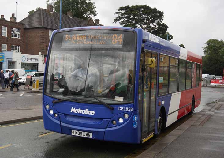 Metroline Alexander Dennis Enviro200 DEL858